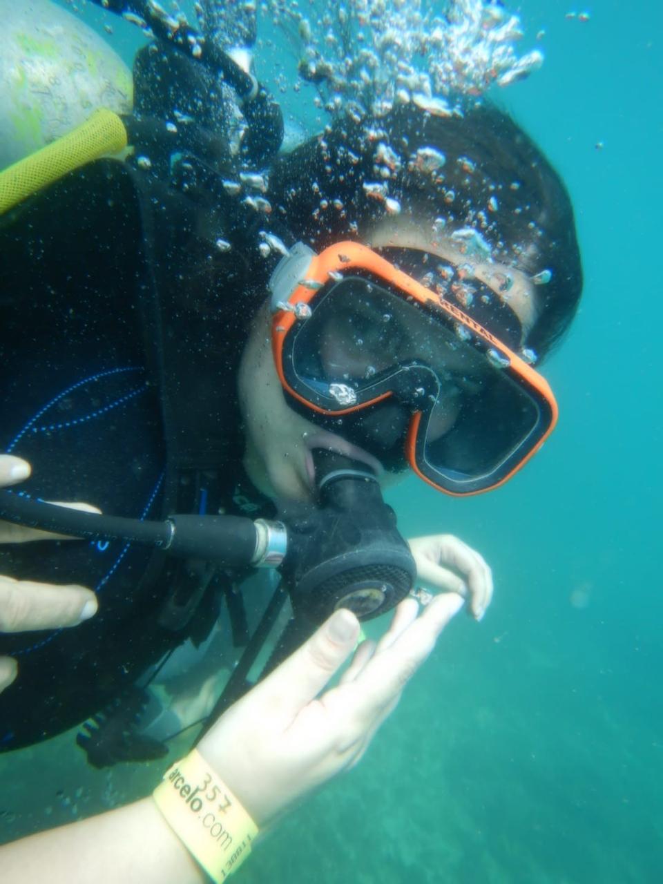 Scuba diving experience at Tortuga Island Costa Rica