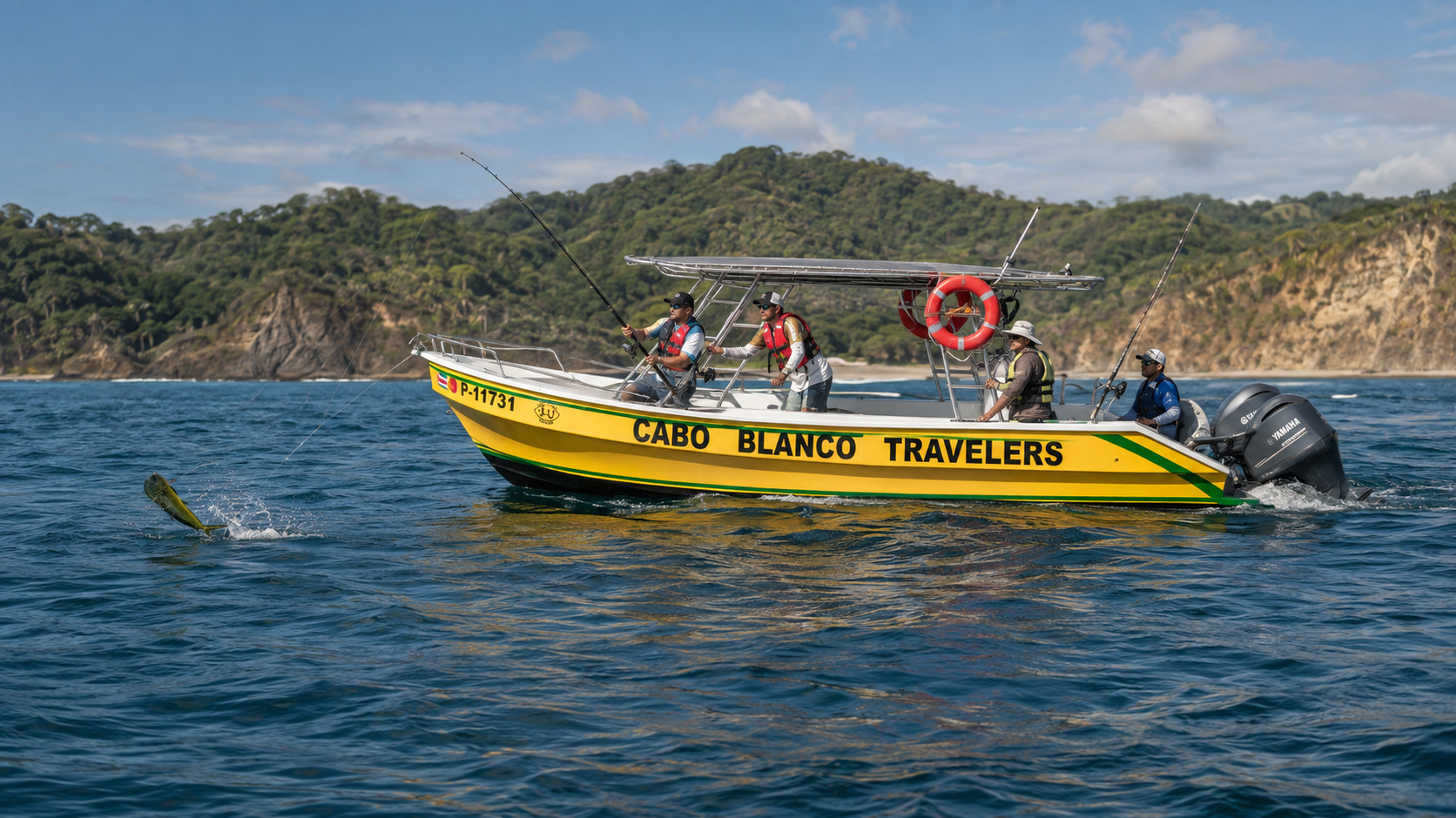 Family coastal fishing