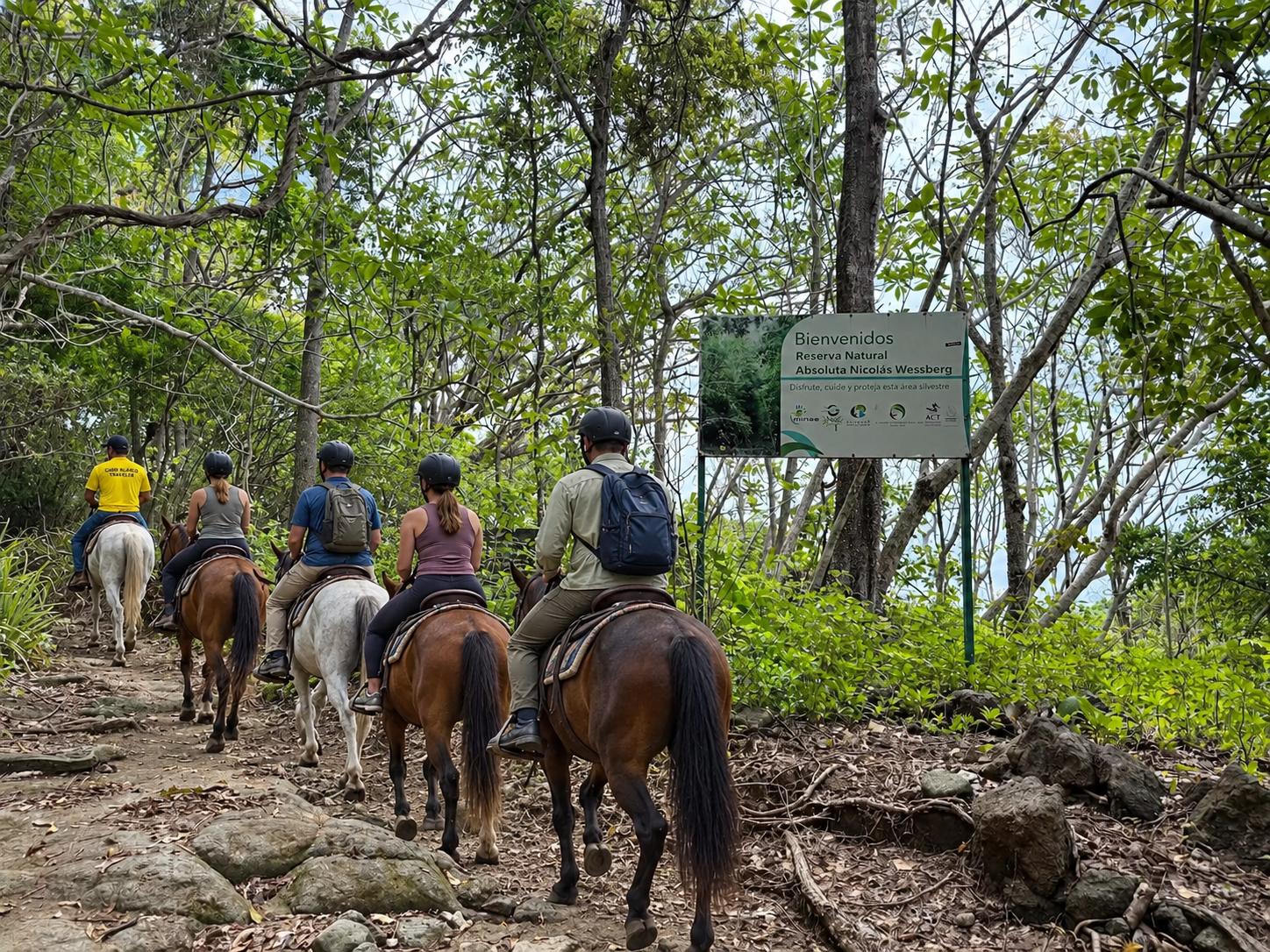 Horseback riding Costa Rica nature